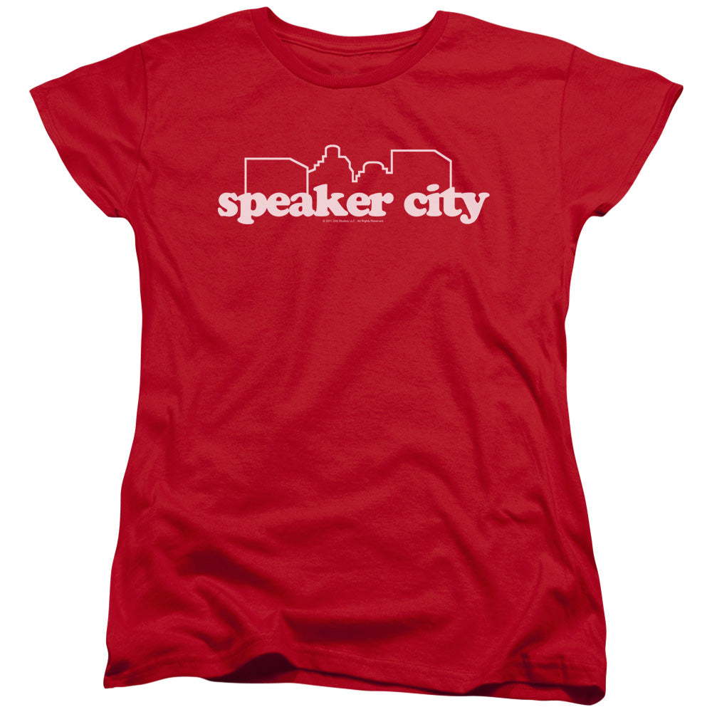 Old School Speaker City Logo Womens T-Shirt