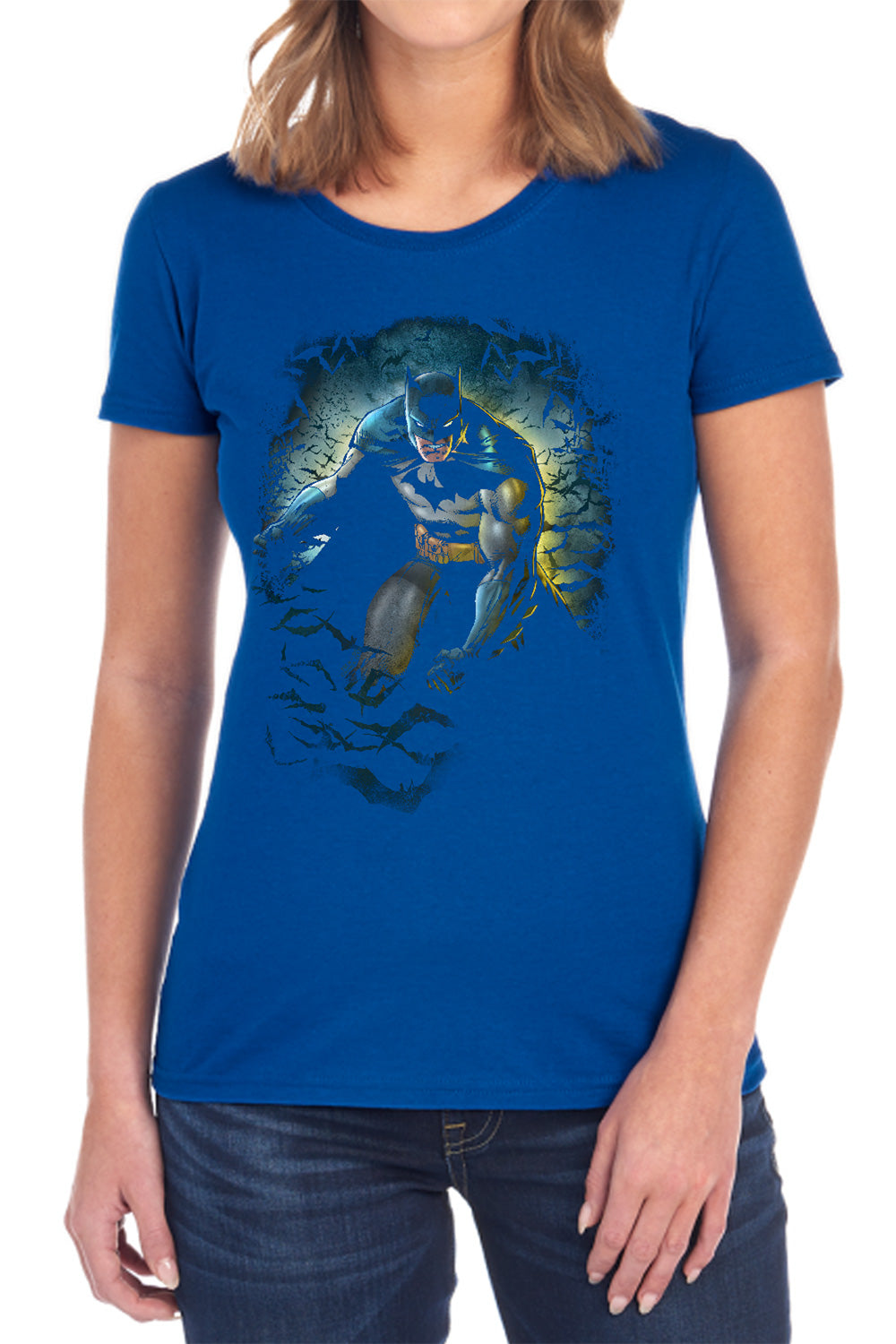 Batman Bat Cave Womens T-Shirt