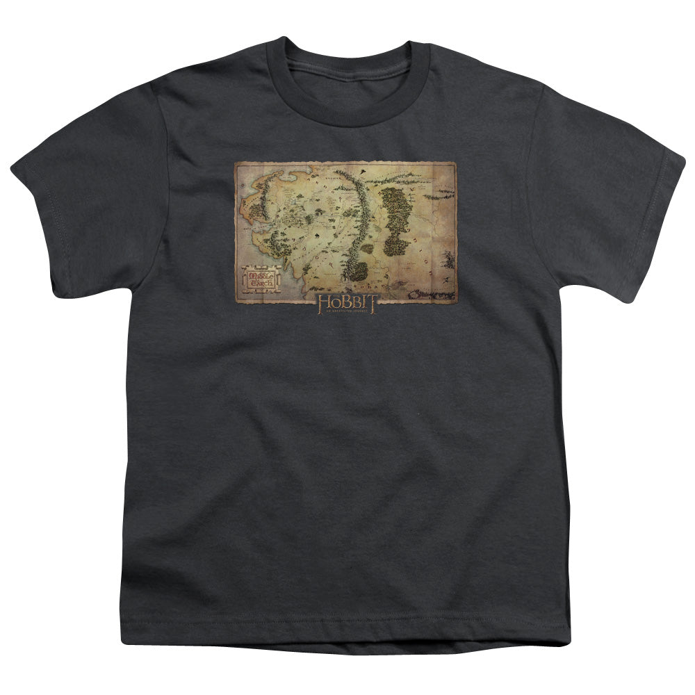 The Hobbit Middle Earth Map Youth/Toddler T-Shirt