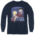 Betty Boop Moonlight Youth Long Sleeve T-Shirt
