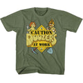 Fraggle Rock Caution Doozers Youth/Toddler T-Shirt