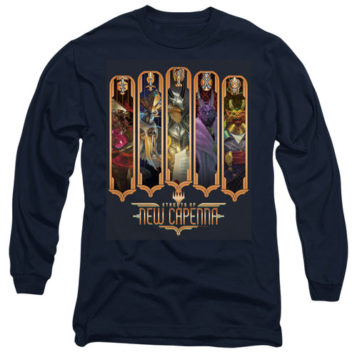 Magic the Gathering The Five Houses Long Sleeve T-Shirt