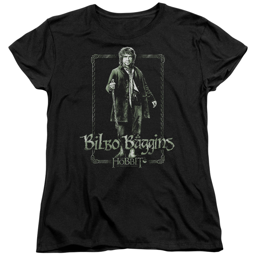 The Hobbit Bilbo Stare Womens T-Shirt