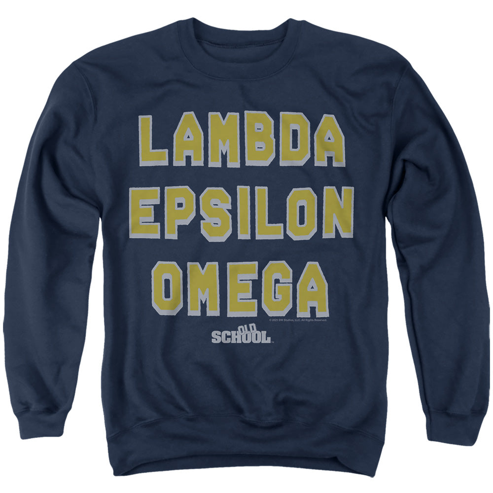 Old School Lambda Epsilon Omega Crewneck Sweatshirt