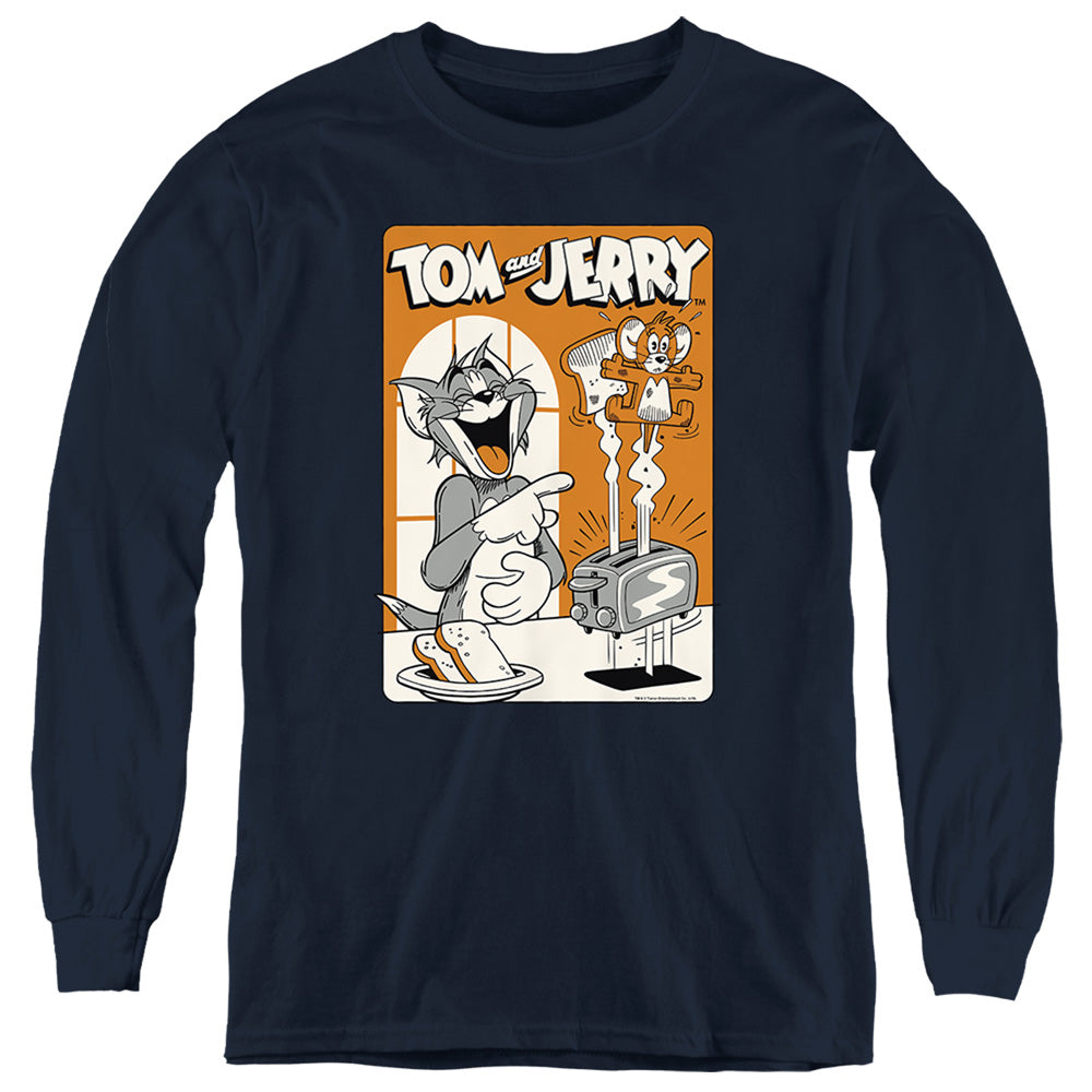 Tom and Jerry Toast! Youth Long Sleeve T-Shirt