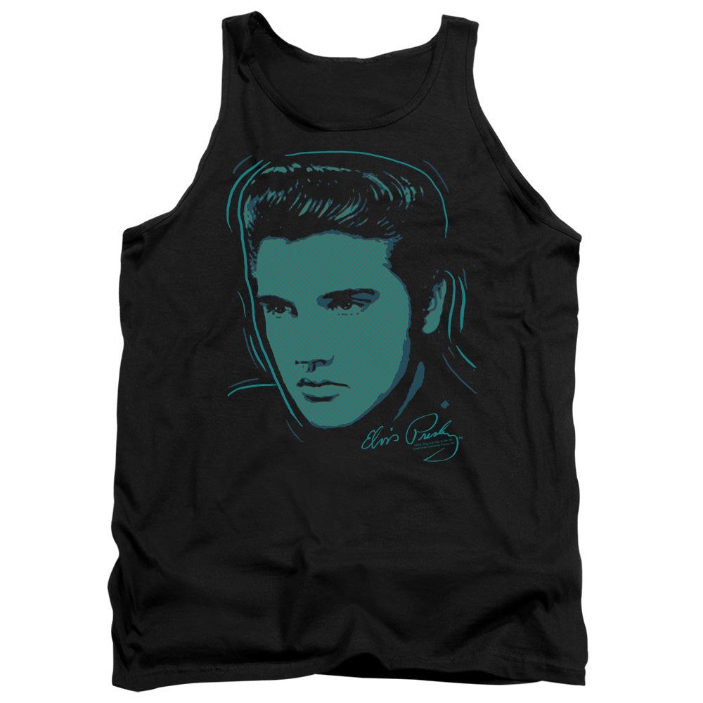 Elvis Presley Young Dots Tank Top