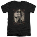 Elvis Presley Elvis Pinstripes V-Neck T-Shirt