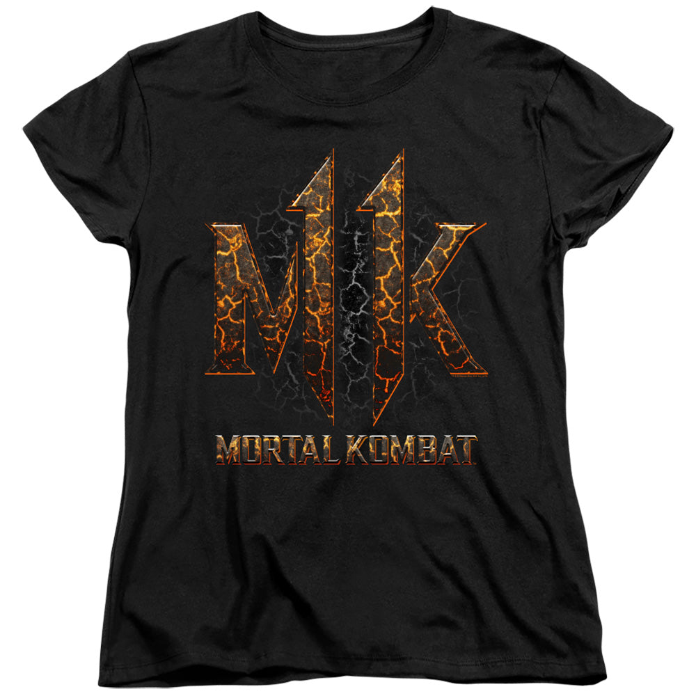 Mortal Kombat 11 Lava Womens T-Shirt
