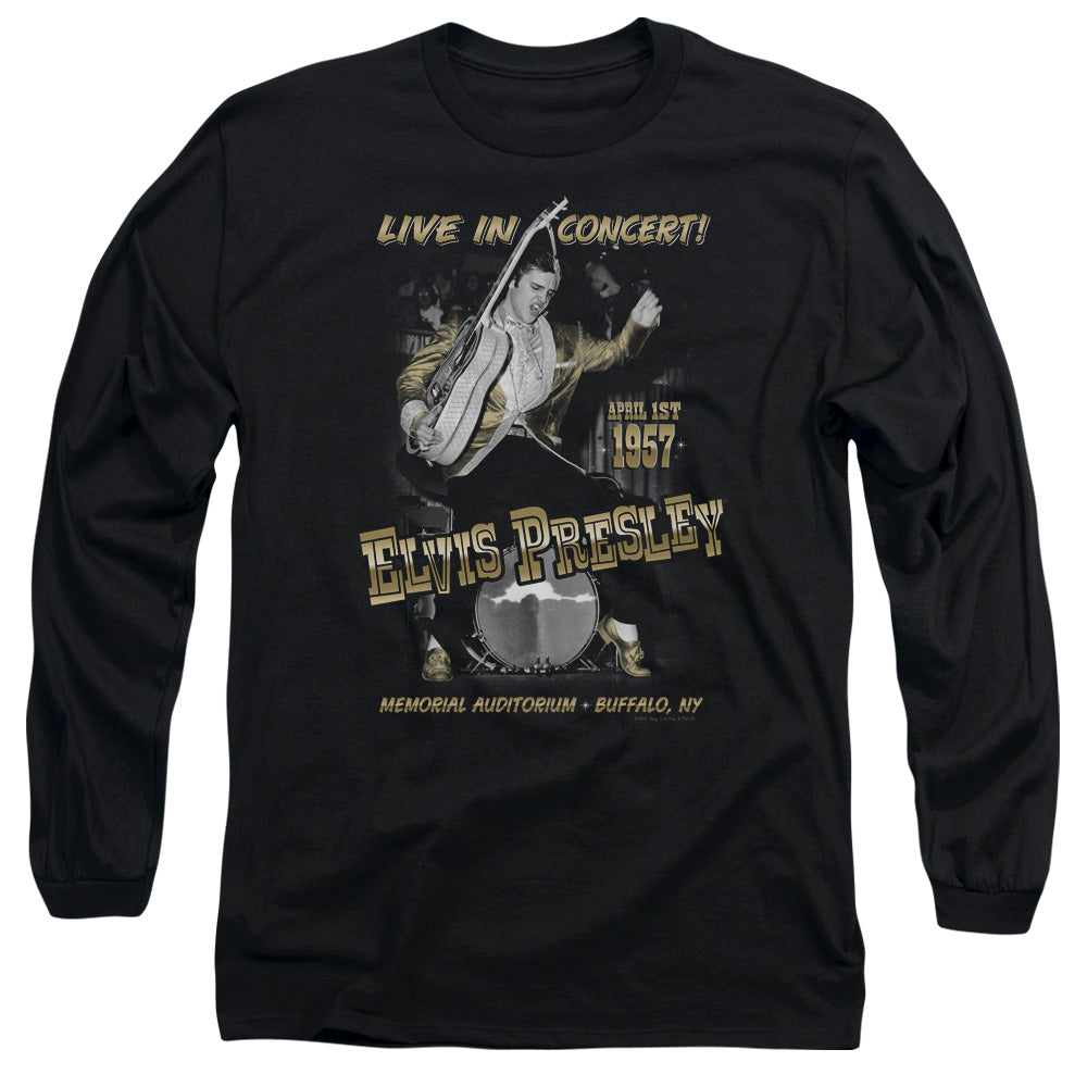 Elvis Presley Live In Buffalo Long Sleeve T-Shirt
