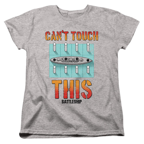 Battleship Can't Touch This Womens T-Shirt