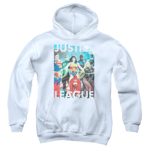DC Comics Hall Of Justice Youth Hoodie