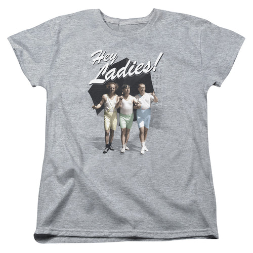 The Three Stooges Hey Ladies Womens T-Shirt