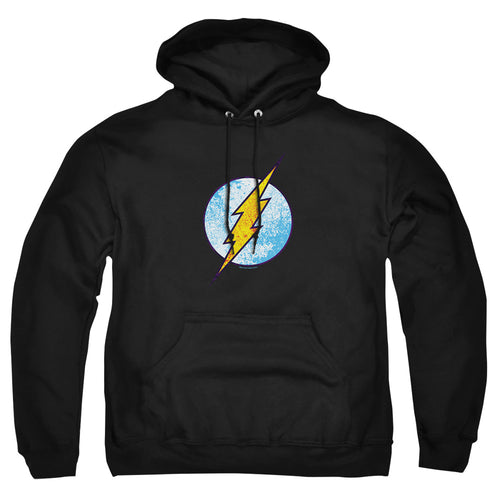 The Flash Flash Neon Distress Logo Pullover Hoodie