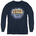 Justice League Storm Logo Youth Long Sleeve T-Shirt