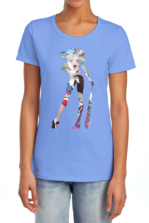 Batman Scene Inside Womens T-Shirt