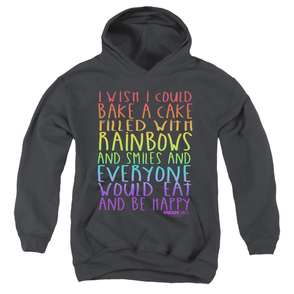 Mean Girls Rainbows and Cake Youth Hoodie