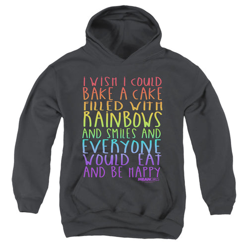Mean Girls Rainbows and Cake Youth Hoodie