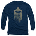 Batman Gold Silhouette Long Sleeve T-Shirt