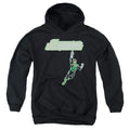 Green Lantern Energy Construct Logo Youth Hoodie
