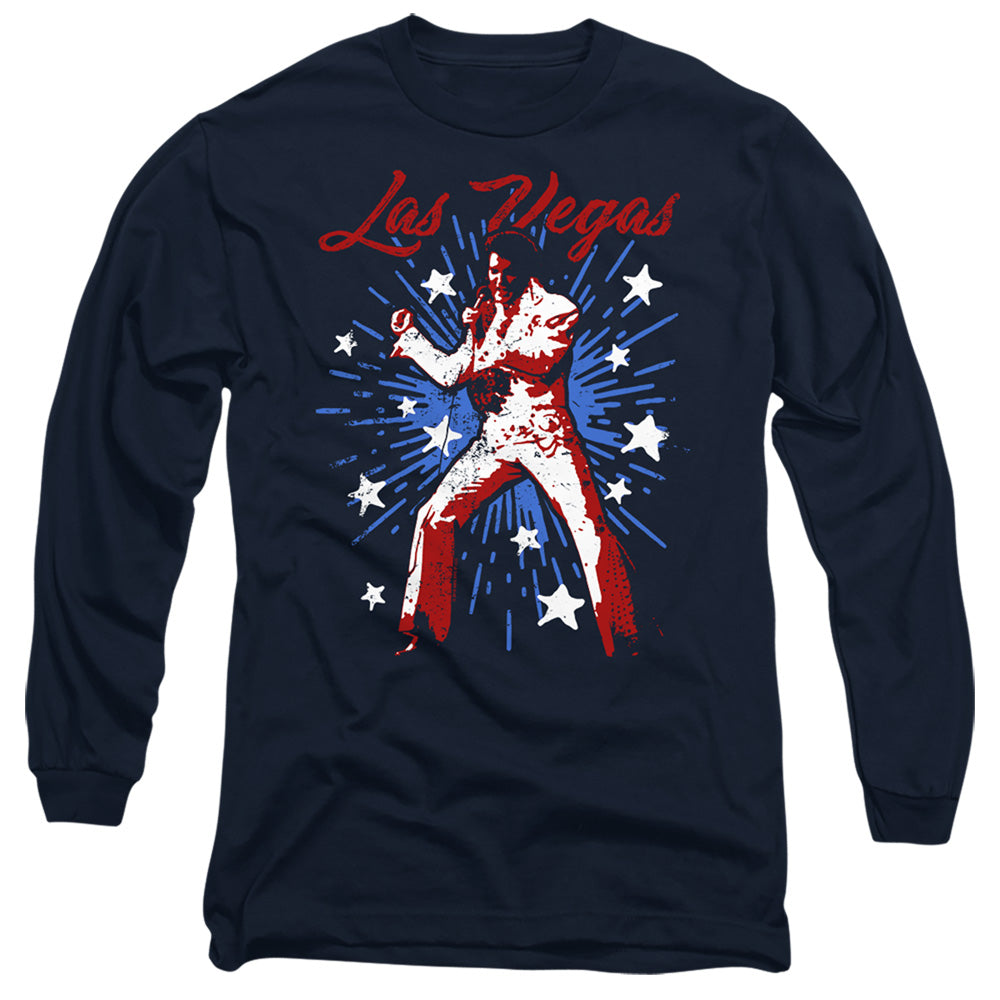 Elvis Presley Vegas Superstar Long Sleeve T-Shirt