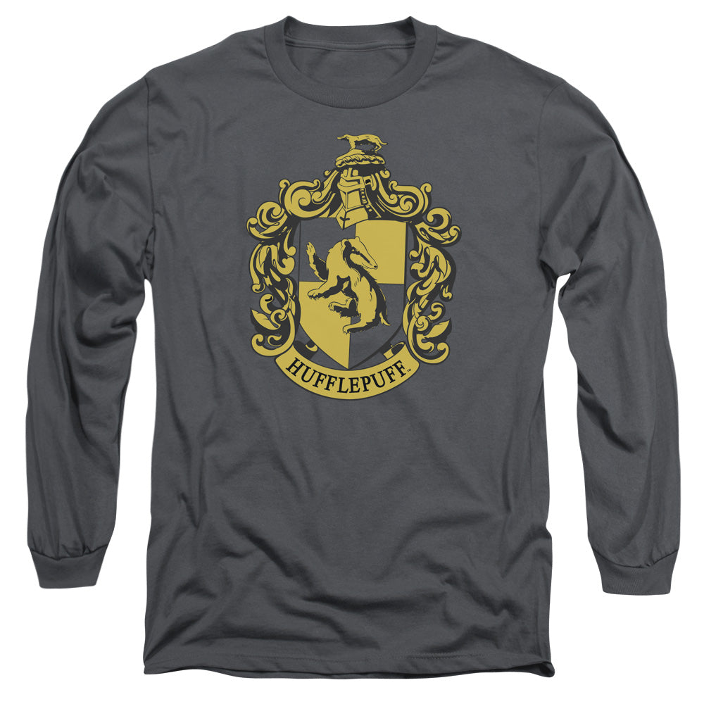 Harry Potter Hufflepuff Crest Long Sleeve T-Shirt