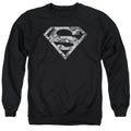 Superman Urban Camo Shield Crewneck Sweatshirt