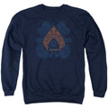 Aquaman Aqua Paisley Crewneck Sweatshirt