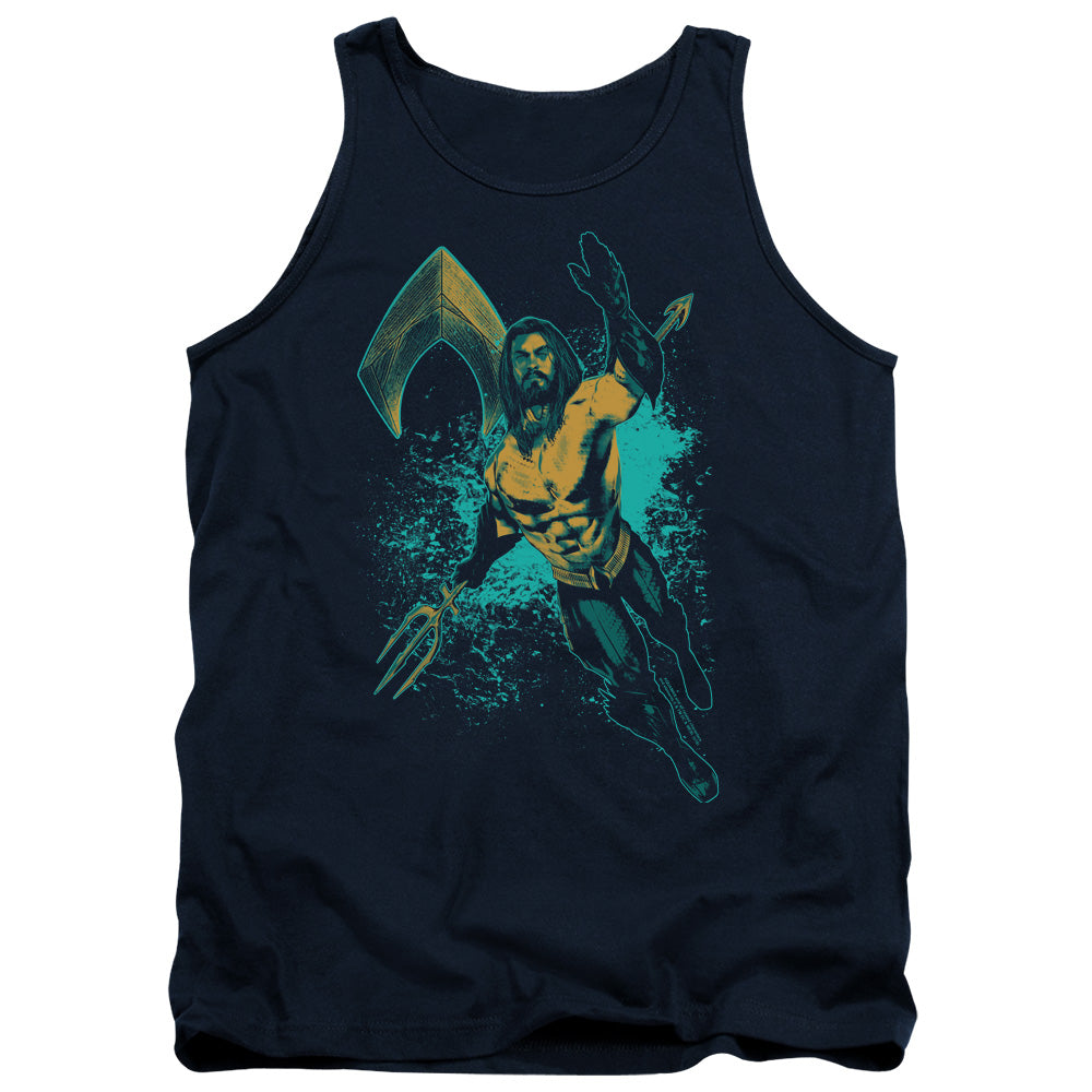 Aquaman Make A Splash Tank Top