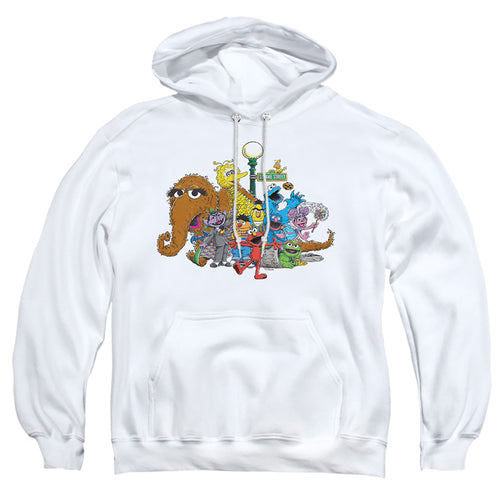 Sesame Street Group Street Light Pullover Hoodie