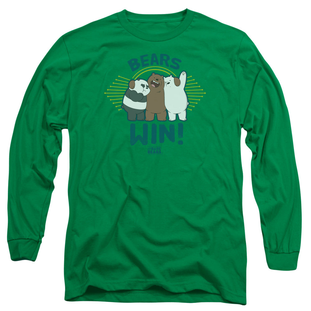 We Bare Bears Bears Win Long Sleeve T-Shirt