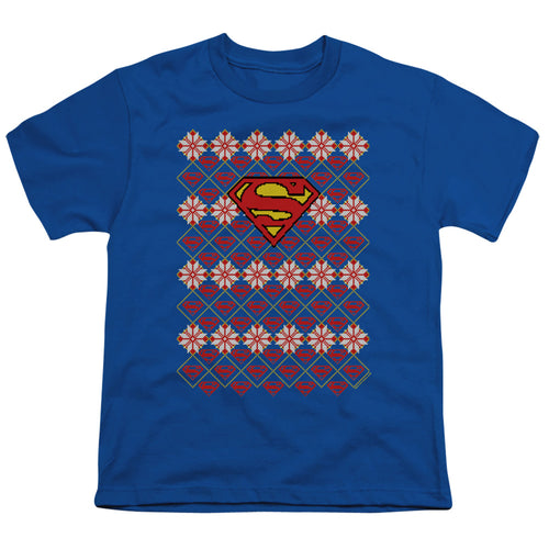 Superman Christmas Sweater Youth/Toddler T-Shirt