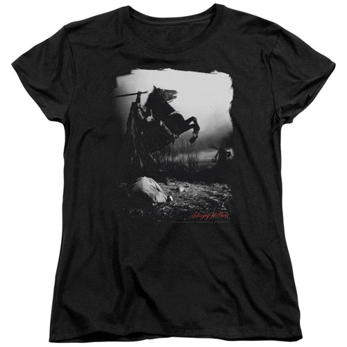 Sleepy Hollow Foggy Night Womens T-Shirt