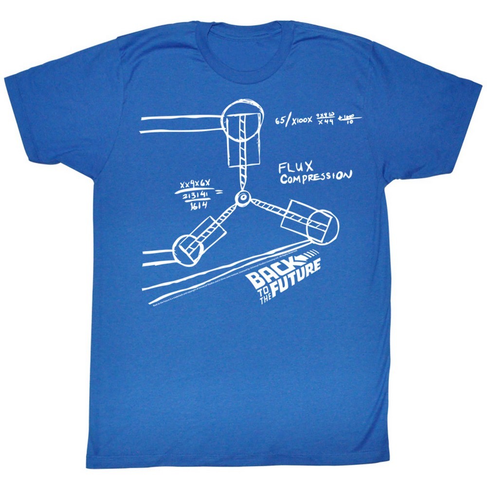 Flux Capacitor Sketch T-Shirt